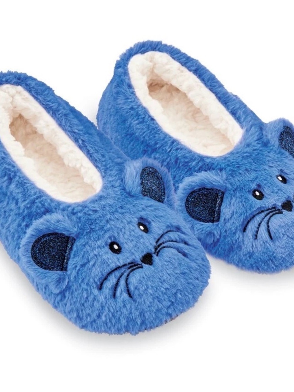 Women's Kitty Cat Plush Slippers Non-Slip Warm Fuzzy House Shoe Sizes S/M A12